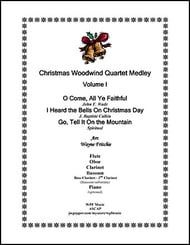 Christmas Woodwind Quartet Medley #1 P.O.D. cover Thumbnail